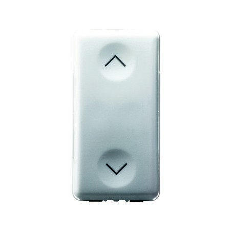 GEWISS PULSANTE UNIPOLARE SIMBOLO 1 MODULO - SYSTEM WHITE