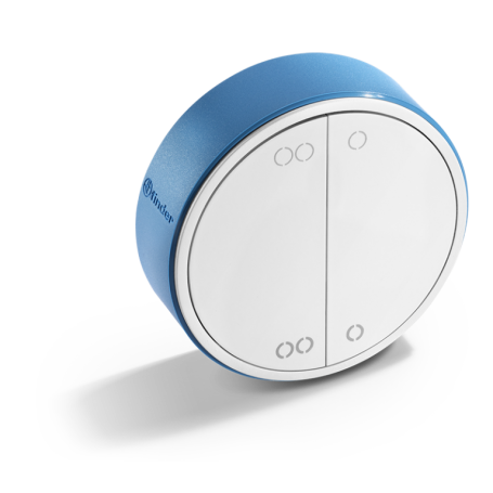 FINDER Pulsante Wireless BEYON YESLY 2 CANALI