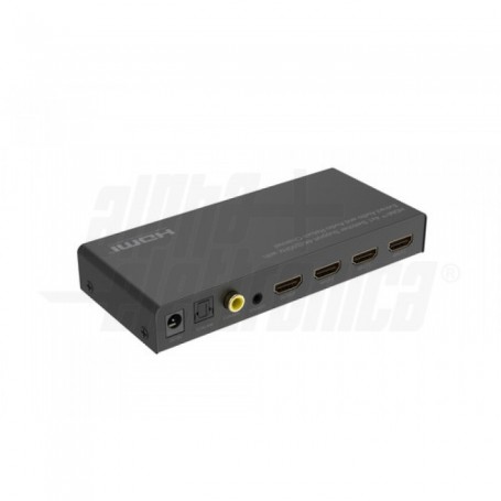 COMMUTATORE HDMI 4 VIE CON TELECOMANDO