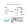 HOMCLOUD VALVOLA TERMOSTATICA PER TERMOSIFONI
