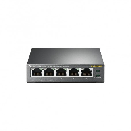 SWICTH ETHERNET TP-LINK 5 PORTE GIGABIT POE