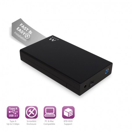 BOX ESTERNO USB HARD HDD 3.5