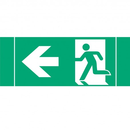 PITTOGRAMMA USCITA EMERGENZA SINISTRA