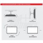 SUPPORTO TV CON SNODI  23"-42" EASY CLICK