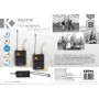 DOPPIO RADIOMICROFONO LAVALIER UHF
