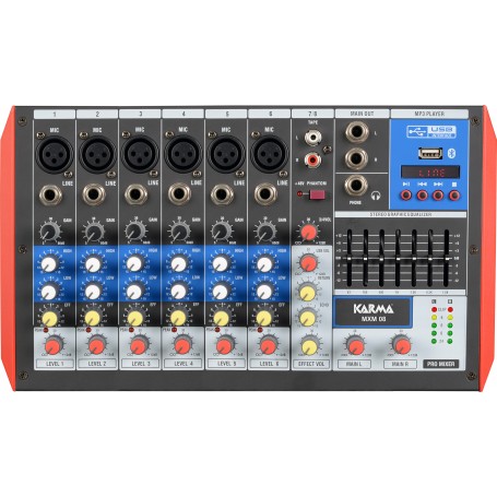 MIXER MICROFONICO 8 CANALI