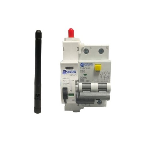 INTERRUTTORE MAGNETOTERMICO DIFFERENZIALE Wi-Fi RESTART 25A