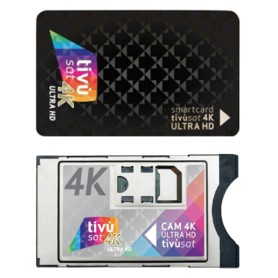 SMARTCARD TIVUSAT CAM TIVUSAT 4K ULTRA HD