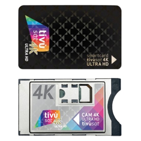 SMARTCARD TIVUSAT CAM TIVUSAT 4K ULTRA HD