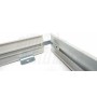 CORNICE PER FISSAGGIO A PLAFONE PER PANNELLO EDGE 30X60