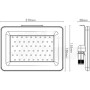 FARO LED 50W - BIANCO NATURALE