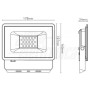 FARO LED 30W - BIANCO CALDO