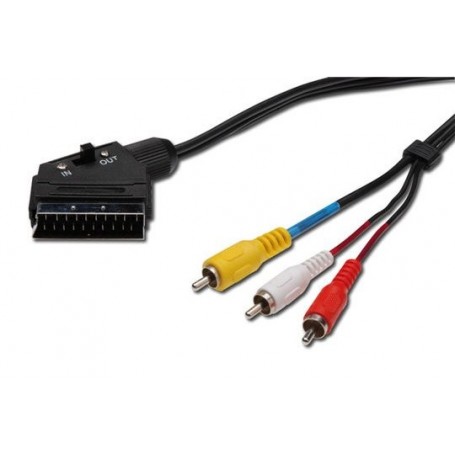 CAVO SCART 3 RCA BIDIREZIONALE