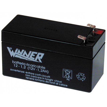 BATTERIA AL PIOMBO 12V 1.2A