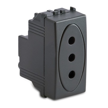 PRESA 220V 10A GRIGIO