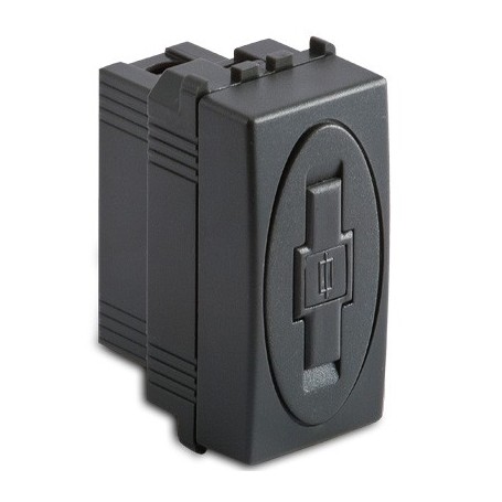 PORTAFUSIBILE 5X20 10A GRIGIO