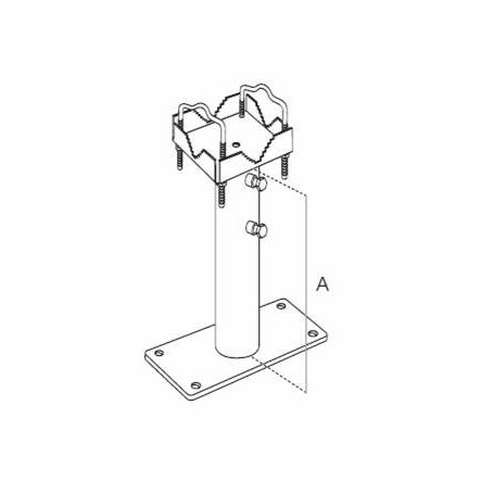 ZANCA TUBOLARE REGOLABILE ZN1577