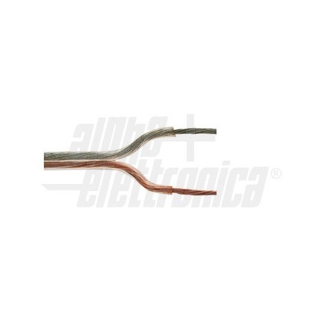 CAVO PIATINA TRASPARENTE 2x1MM