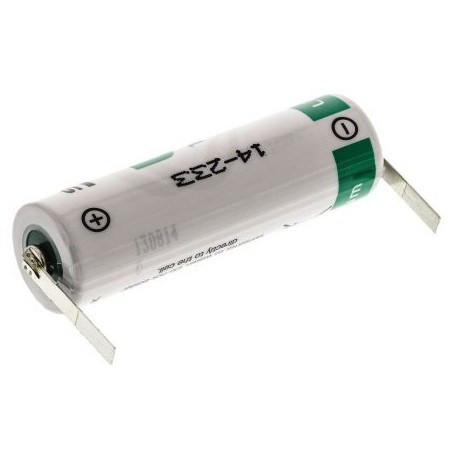 Batteria SAFT AA Litio 3.6V, 2600mAh+REOFORI