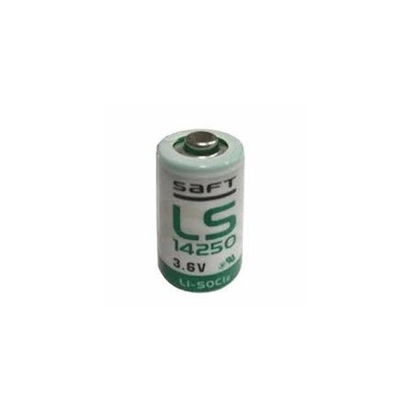 Batteria SAFT 1/2 AA Litio 3.6V, 1200mAh