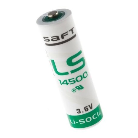 Batteria SAFT AA Litio 3.6V, 2600mAh