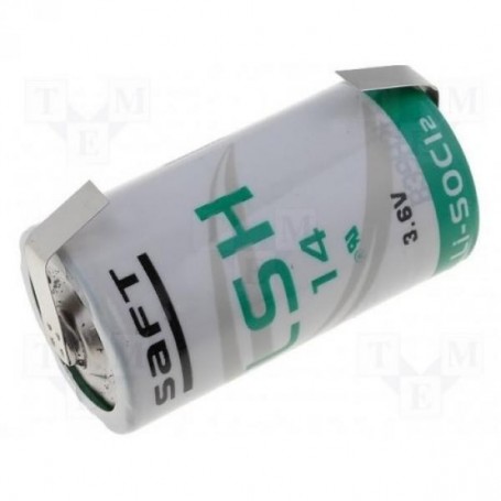 BATTERIA SAFT LSH14 C LITIO 3.6V, 3600mAh+REOFORI