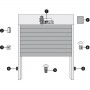 MOTORIDUTTORE IRREVERSIBILE 220V PER SERRANDE