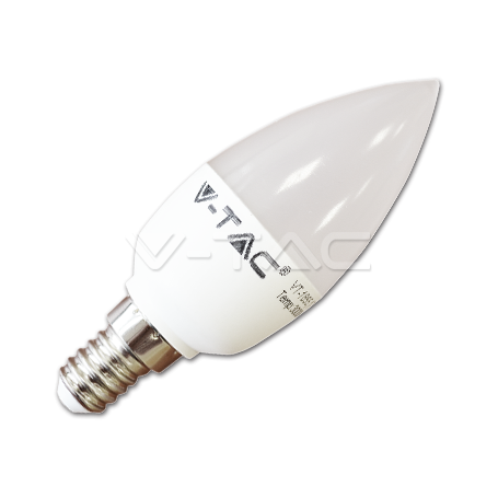 Lampadina LED a candela 4W E14 Bianco freddo