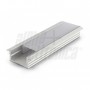 PROFILO 2MT ALLUMINIO COPERTURA OPACA X 15W/MT