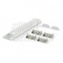 PROFILO 2MT ALLUMINIO COPERTURA OPACA X 14W/MT