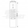 TELECOMANDO DIMMER MONOCOLORE 4 VIE