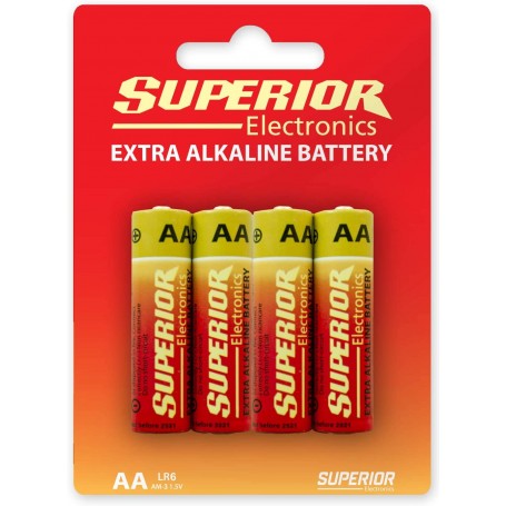 BATTERIE STILO ALKALINE CONF.4PZ