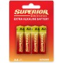 BATTERIE STILO ALKALINE CONF.4PZ