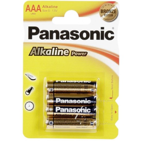 BATTERIE  MINISTILO ALKALINE CONF.4PZ