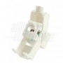 Presa Keystone 8P8C RJ45 non schermata - Cat.6a - UTP - Crimpaggio senza utensile - Bianca