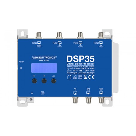CENTRALINO PROGRAMMABILE LEM DSP35-4G