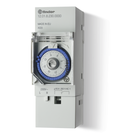 Interruttore orario EMR giornaliero 1 scambio 16 A