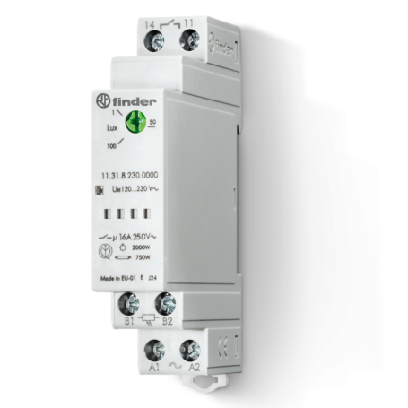 Relè crepuscolare 1 NO 16A