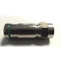 MICROTEK Connettore F maschio diritto a compressione per cavi coassiali D.5,0