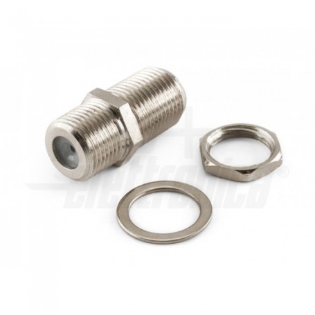 ADATTATORE GIUNTACAVO F femmina-femmina con dado