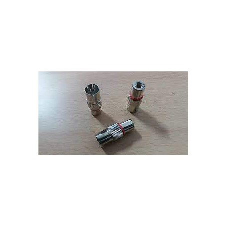 MICROTEK Connettore IEC femmina ad avvitare per cavi con diametro 5,0mm