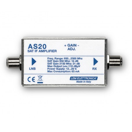 LEM AMPLIFICATORE CARTUCCIA +16db